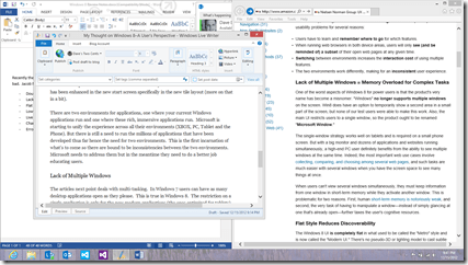 multiple applications